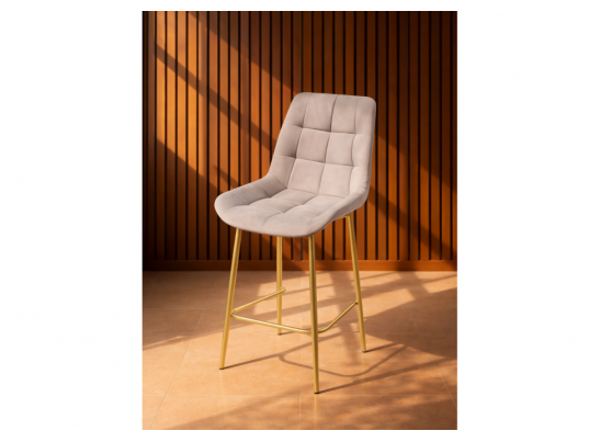 Полубарный стул Челси латте (zd 290) / золотой в Набережных Челнах