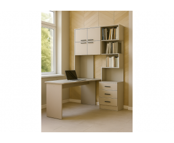 Компьютерный стол Эльброни левый кашемир