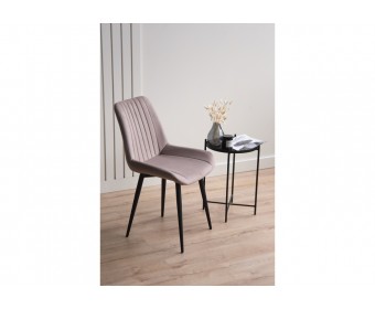 Стул на металлокаркасе Седа латте (zd 290) / черный