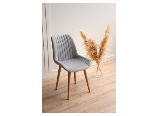 Деревянный стул Седа 360 светло-серый (zd 960) / светлое дерево в Набережных Челнах