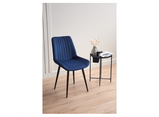 Стул на металлокаркасе Седа синий (zd 798) / черный в Набережных Челнах