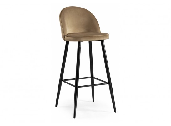 Барный стул Dodo 1 beige with edging / black в Набережных Челнах