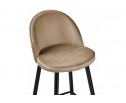 Барный стул Dodo 1 beige with edging / black в Набережных Челнах