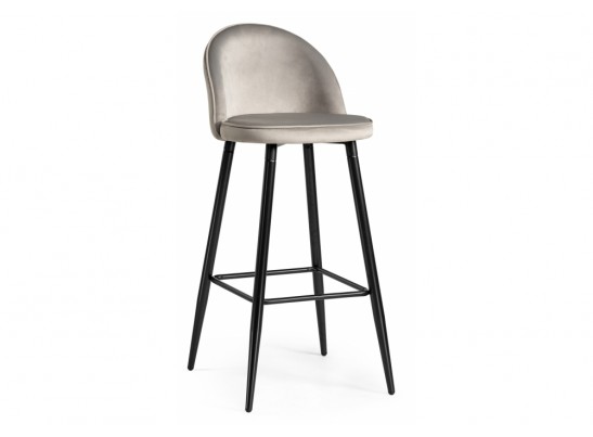 Барный стул Dodo 1 light grey with edging / black в Набережных Челнах