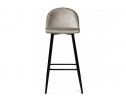 Барный стул Dodo 1 light grey with edging / black в Набережных Челнах