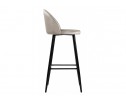 Барный стул Dodo 1 light grey with edging / black в Набережных Челнах