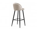 Барный стул Dodo 1 light grey with edging / black в Набережных Челнах