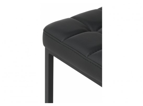 Барный стул Лофт кожзам d6 / черный матовый в Набережных Челнах