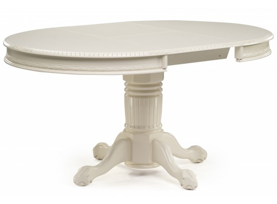 Деревянный стол Альфред круглый крем в Набережных Челнах