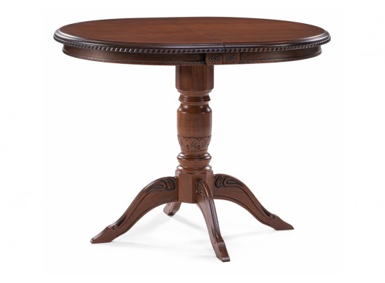 Деревянный стол Аллофан круглый миланский орех в Набережных Челнах