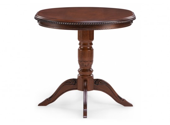 Деревянный стол Аллофан круглый миланский орех в Набережных Челнах