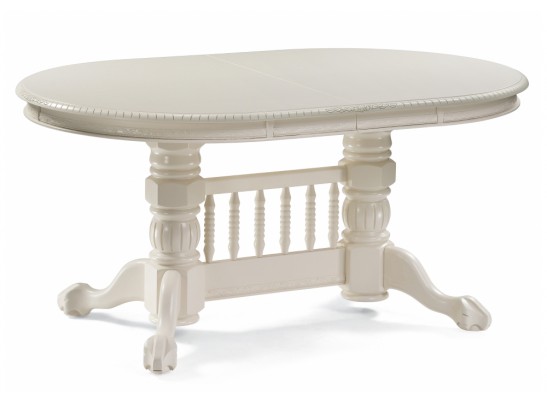 Деревянный стол Кантри 160 овальный крем в Набережных Челнах