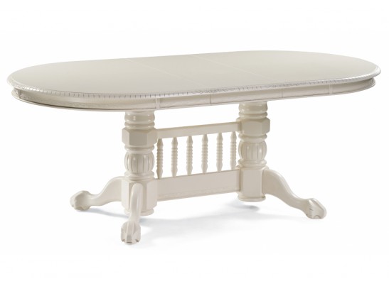 Деревянный стол Кантри 160 овальный крем в Набережных Челнах