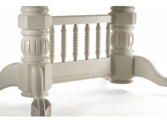 Деревянный стол Кантри 160 овальный крем в Набережных Челнах