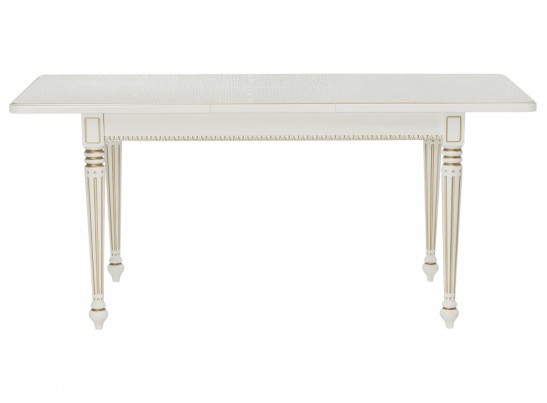 Деревянный стол Леджер слоновая кость / золото в Набережных Челнах