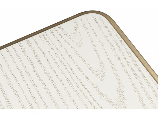 Деревянный стол Леджер слоновая кость / золото в Набережных Челнах