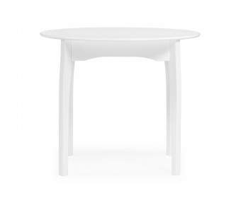 Деревянный стол Распи 90(120)х90х76 белый