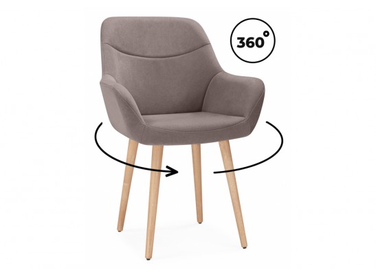 Деревянный стул Флюид 360 латте (zd 290) / светлое дерево в Набережных Челнах