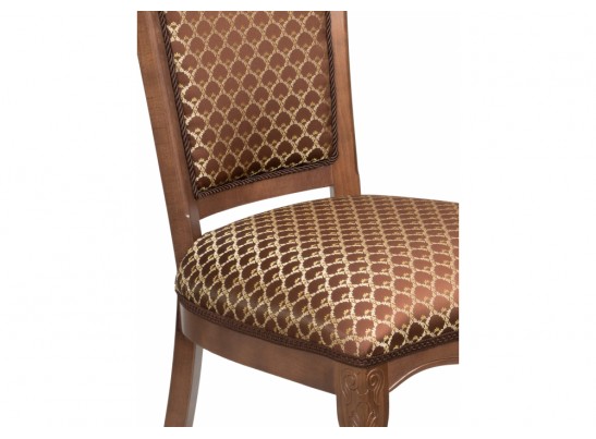 Деревянный стул Клето орех / золото в Набережных Челнах