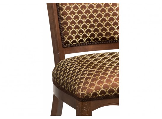 Деревянный стул Клето орех / золото в Набережных Челнах