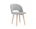 Деревянный стул Курбис 360 светло-серый (zd 960) / светлое дерево в Набережных Челнах