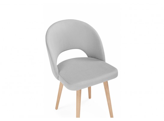 Деревянный стул Курбис 360 светло-серый (zd 960) / светлое дерево в Набережных Челнах