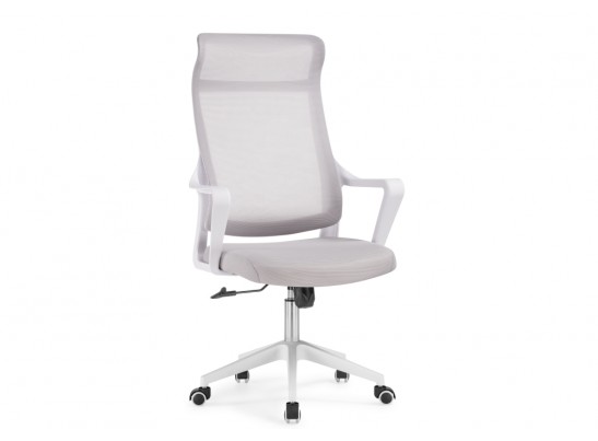 Компьютерное кресло Rino light gray / white в Набережных Челнах