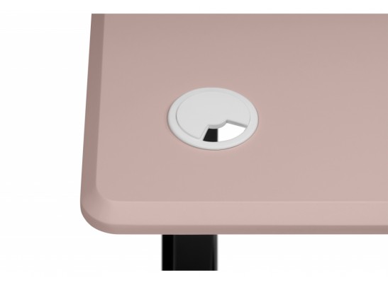 Компьютерный стол Маркос 120х75 розовый / черный