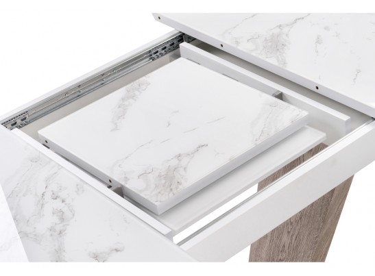 Обеденная группа Колиан сливовый / кремовый / белая шагрень / дуб в Набережных Челнах