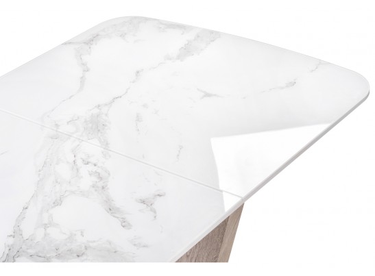 Обеденная группа Колиан сливовый / кремовый / белая шагрень / дуб в Набережных Челнах