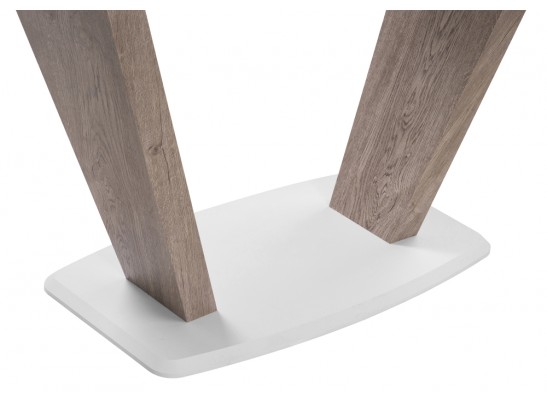 Обеденная группа Колиан сливовый / кремовый / белая шагрень / дуб в Набережных Челнах