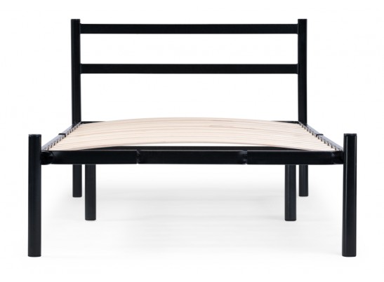 Односпальная кровать Фади 80х200 черная в Набережных Челнах