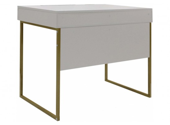 Письменный стол Аделина-4 кашемир / золотой в Набережных Челнах