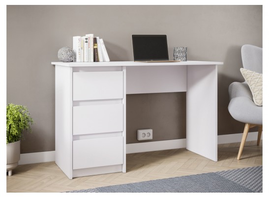 Письменный стол Идена СТП06-1200 ЛДСП белое / ЛДСП белое в Набережных Челнах