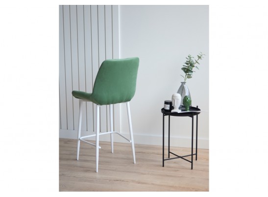 Полубарный стул Челси фисташковый (zd 651) / белый в Набережных Челнах