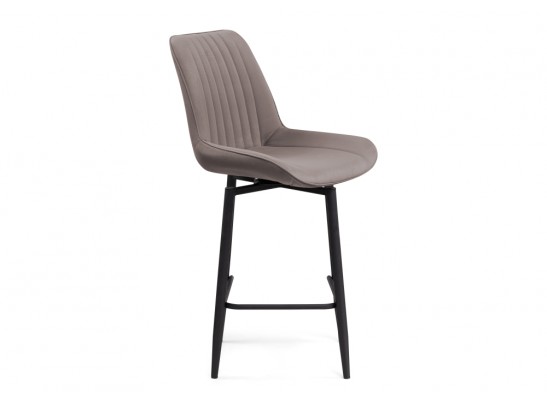 Полубарный стул Седа К крутящийся латте / черный в Набережных Челнах