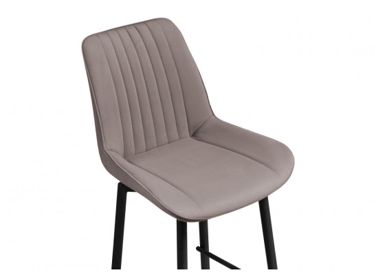 Полубарный стул Седа К крутящийся латте / черный в Набережных Челнах