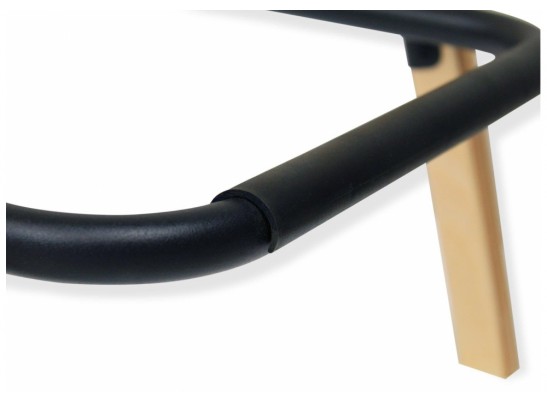 Полубарный стул SHT-ST38-1/S94-1 латте / прозрачный лак / черный муар в Набережных Челнах