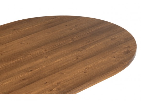 Стол Барон 160 х 90 орех кантри / черный в Набережных Челнах