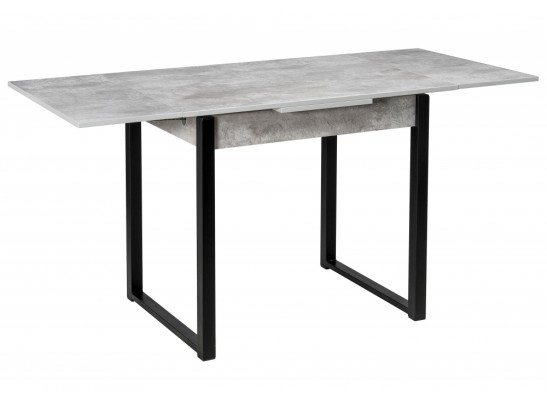 Стол Форли бетон / черный матовый в Набережных Челнах