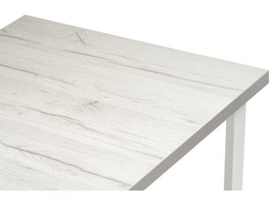 Стол Лота Лофт 120х74х75 25 мм белый матовый / юта в Набережных Челнах