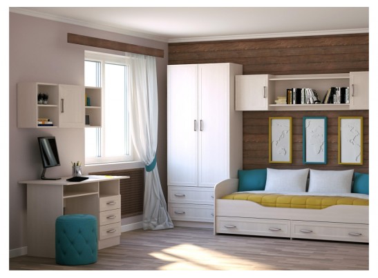 Стол письменный Колибри 110х60х75 бодега в Набережных Челнах