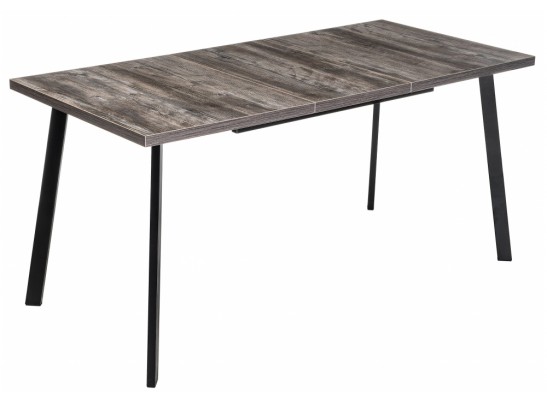 Стол Цефей 120(160)х75х77 дуб рошелье / графит в Набережных Челнах