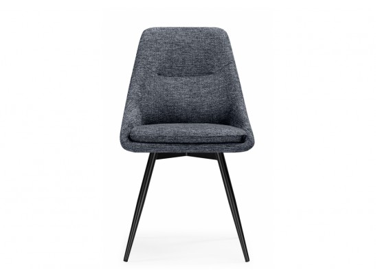 Стул на металлокаркасе Avian вращающийся темно-серый / черный в Набережных Челнах