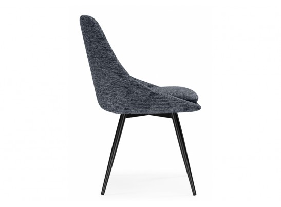 Стул на металлокаркасе Avian вращающийся темно-серый / черный в Набережных Челнах