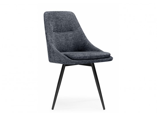 Стул на металлокаркасе Avian вращающийся темно-серый / черный в Набережных Челнах