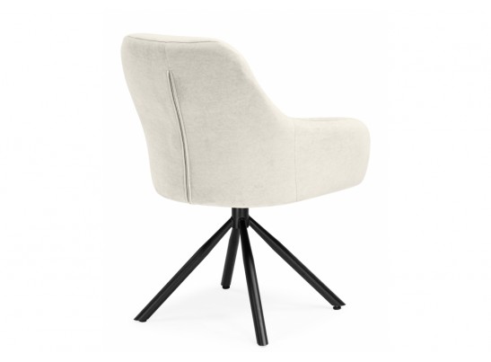 Стул на металлокаркасе Бартон 2 ткань мадера 2 / черный матовый в Набережных Челнах