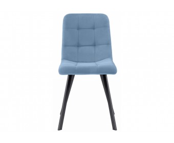 Стул на металлокаркасе Bruk light blue