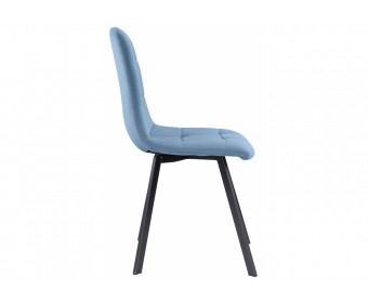 Стул на металлокаркасе Bruk light blue
