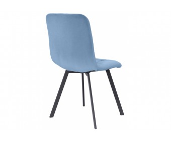 Стул на металлокаркасе Bruk light blue
